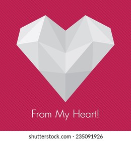 greeting card for St. Valentine's day