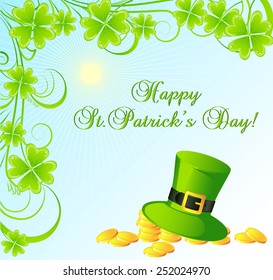 Greeting card for St.Patrick's Day