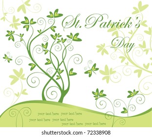 Greeting card for St.Patrick's Day