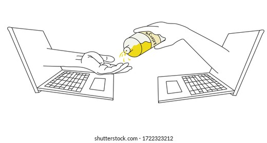 greeting card for Sugar Feast celebrated in Turkey in the end of Ramadan with greeting Have a Happy Sugar Feast.vector