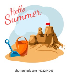 greeting card Summer