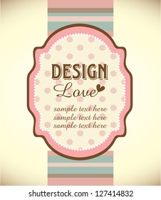 greeting card template design