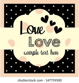 greeting card template design