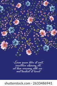 greeting card template design for flyers, invitations, party