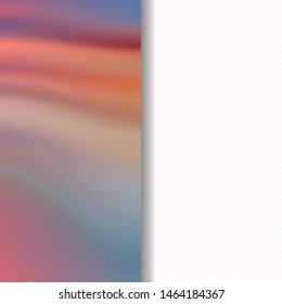 Greeting Card Template, Sunshine, Sunset Glow, The Red Sky