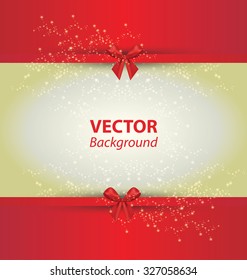 Greeting card template. Vector illustration.