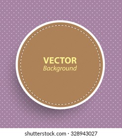 Greeting card template. Vector illustration.