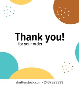 Greeting card thank you design