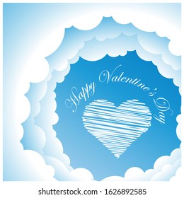 Greeting card for those who love and want to make it pleasant to their loved one