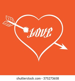 greeting card for Valentine's Day