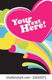 Greeting card vector
