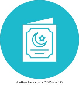 Greeting Card vector icon. Can be used for printing, mobile and web applications.