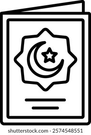 Greeting Card vector icon. Can be used for printing, mobile and web applications.