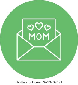 Greeting Card vector icon. Can be used for printing, mobile and web applications.