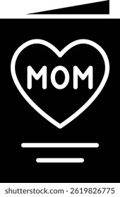 Greeting Card vector icon. Can be used for printing, mobile and web applications.