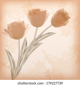 Greeting card. Vector illustration.