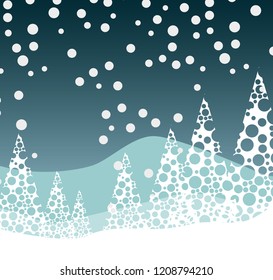 greeting card vector template for new year and happy holidays