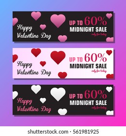 Greeting card, voucher, discount, sale, price tag for business use or invitation in valentine day celebration