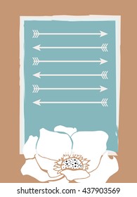 Greeting Card Your Text Vector