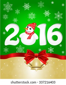 Greeting cards with bow. Vector illustration, Christmas bannera