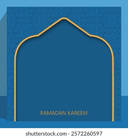 greeting cards Ramadan and Eid white background with copy space,Eid Al-Fitr Mubarak, Ramadan Kareem, Islamic Style Greeting Background Collection Set with Arabic Ornaments