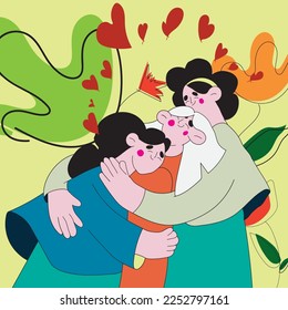 greeting cards to show affection. valentines card