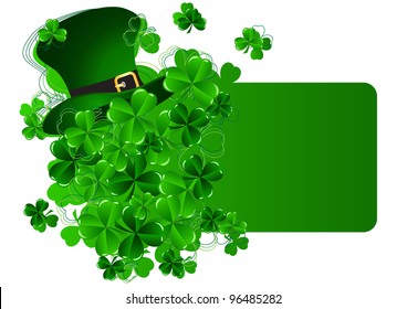Greeting Cards St Patrick Day vector illustration