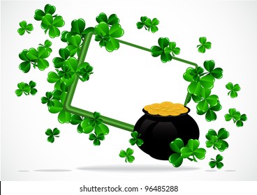 Greeting Cards St Patrick Day vector illustration