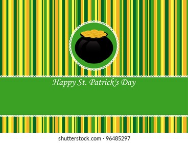 Greeting Cards St Patrick Day vector illustration