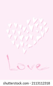 Greeting cards for Valentines Day. Vector illustration for design greeting cards, wedding invitations, party design.