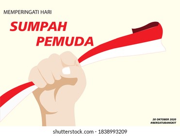 greeting to celebrate Sumpah Pemuda in Indonesia