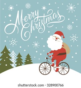 Greeting Christmas card
