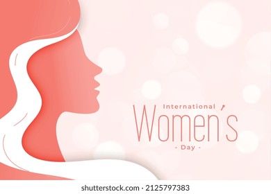 greeting design for womens day background