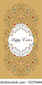 greeting easter card