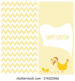 Greeting easter day flayers,  vector