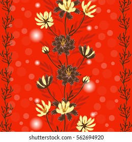  greeting, floral, spring, autumn, ornament, business, anniversary, flower