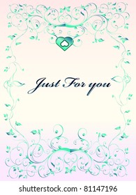 Greeting frame design