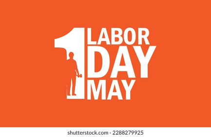 Greeting for International Labor Day, International Labor Day greeting vector design