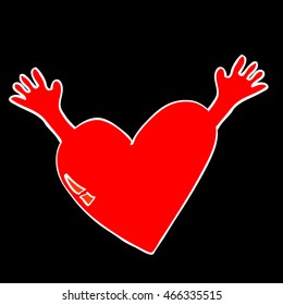 Greeting with love
