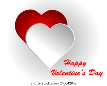Greeting love card. Eps10 Vector illustration