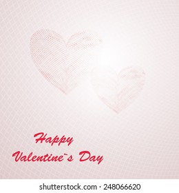 Greeting love card. Eps10 Vector illustration