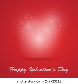 Greeting love card. Eps10 Vector illustration