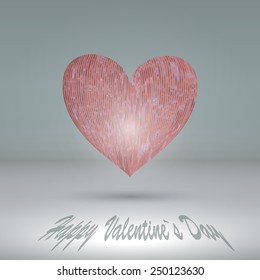 Greeting love card. Eps10 Vector illustration