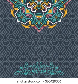 greeting, mandala