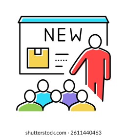 greeting mobile message color icon vector. greeting mobile message sign. isolated symbol illustration