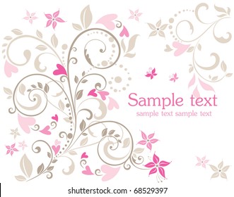 Greeting postcard