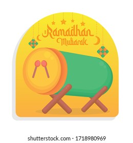 Gruß ramadhan eid mubarak begraben