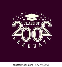 Greeting typhograpy class graduate 2020