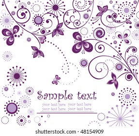Greeting vintage card