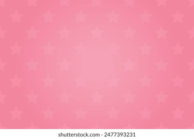 Greeting wishing card Happy birthday wedding banner pastel stars Pink magenta background Simple girls design Copy space It is a girl concept Vector graphic illustration